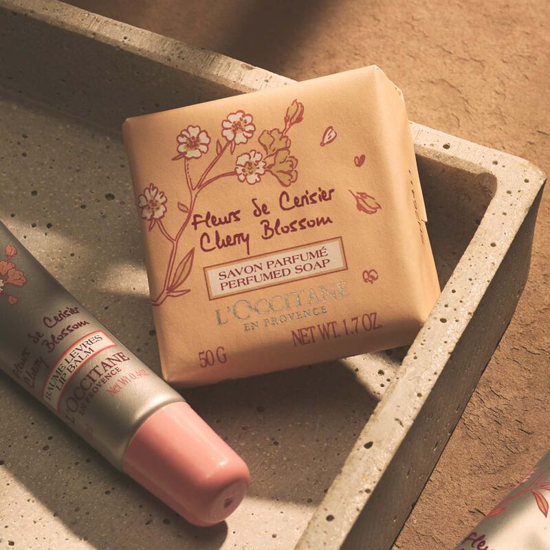 L'Occitane Cherry Blossom Soap 50g image number 1