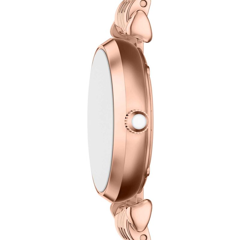 Emporio Armani Two-Hand Rose Gold-Tone Stainless Steel Watch image number 2