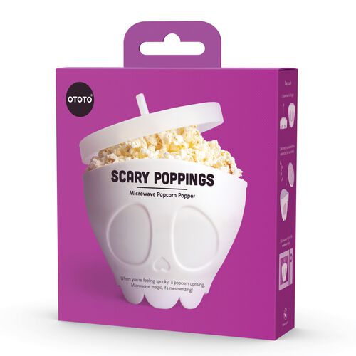 Ototo Scary Poppings Microwave Popcorn Popper