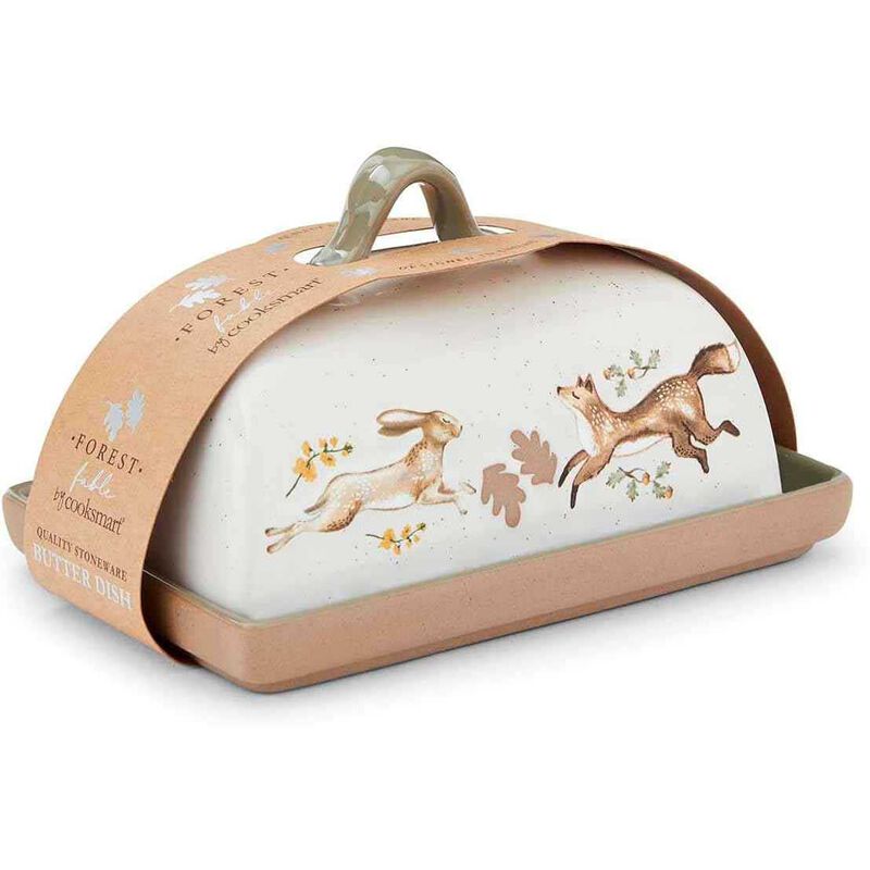 Cooksmart Forest Fable Butter Dish image number 0