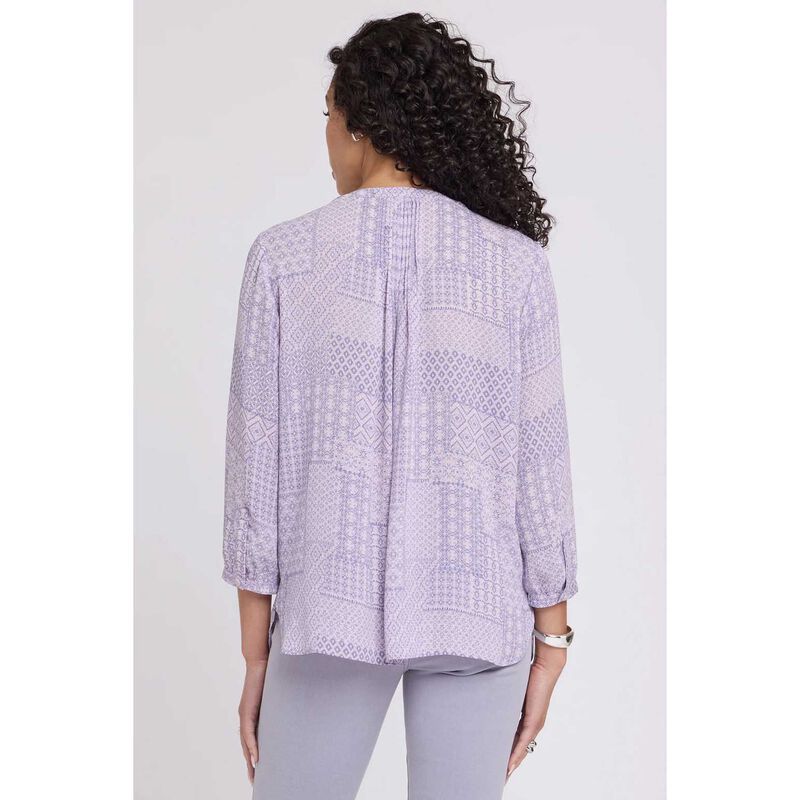 NYDJ Pintuck Blouse image number 7