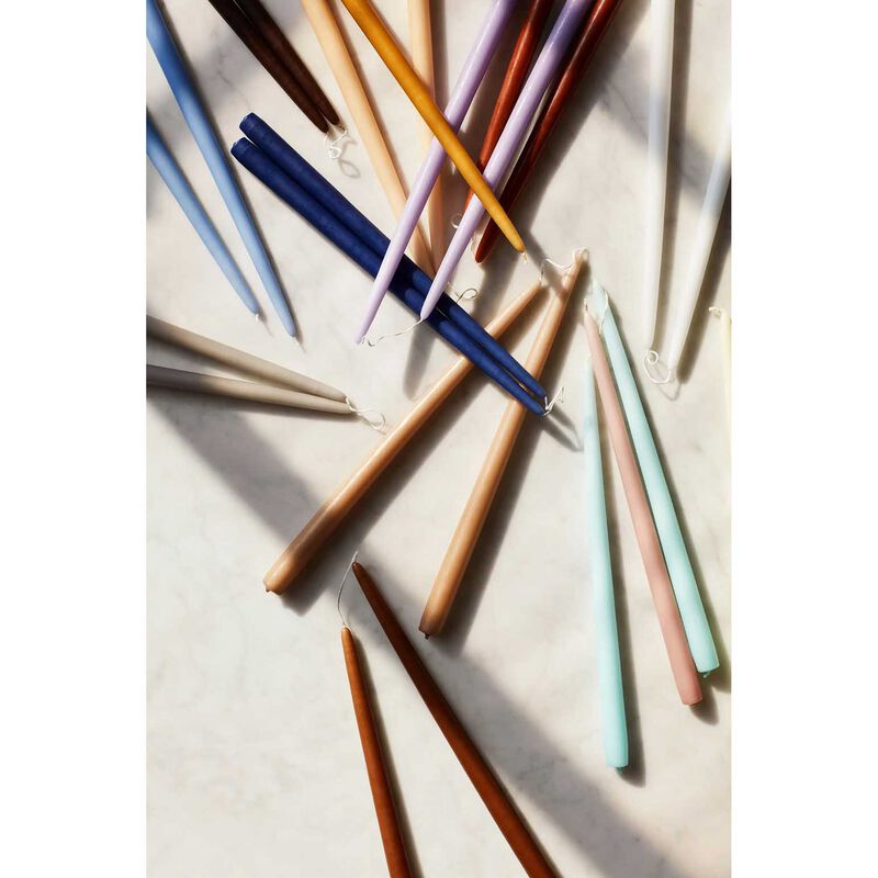 Broste Candle Taper Set Of 4 H380 - Burgundy image number 1