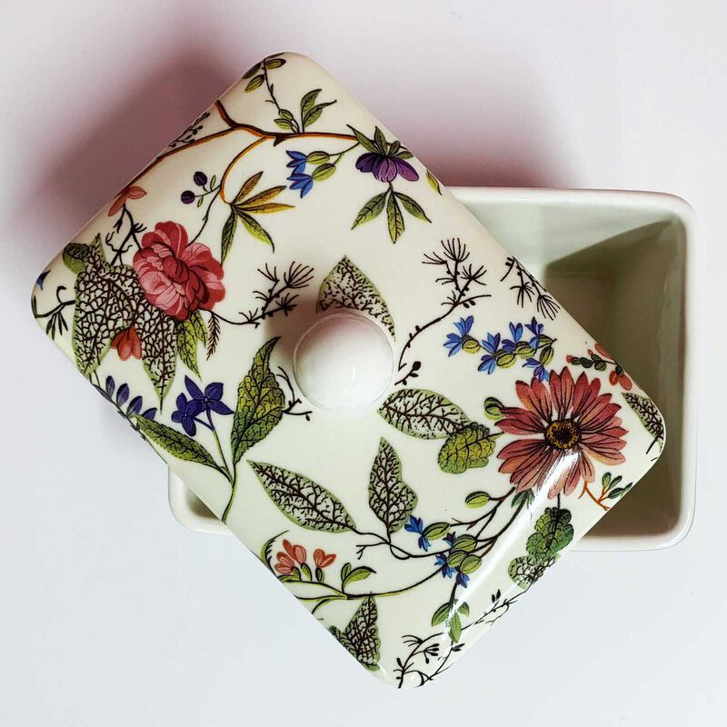 Dyme Bone China Butter Dish - Kilburn image number 1