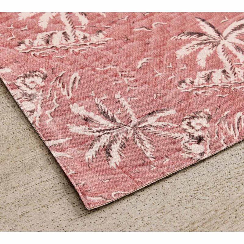 Pottery Barn Vintage Islands Organic Printed Placemat Set Of 4 image number 2