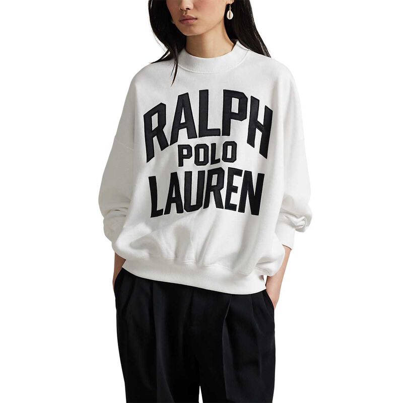 Polo Ralph Lauren Satin Logo Fleece Crewneck image number 0