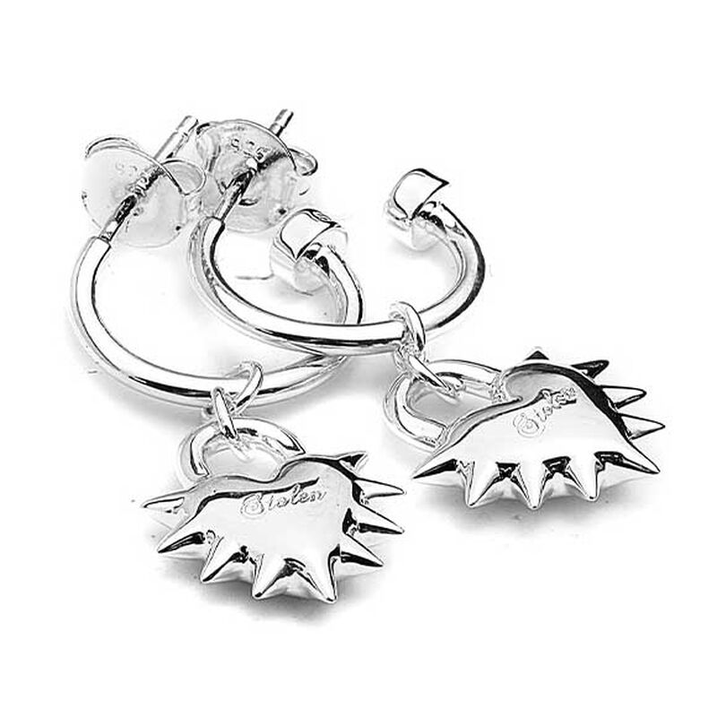 Stolen Girlfriends Club Love Locket Anchor Earrings image number 1