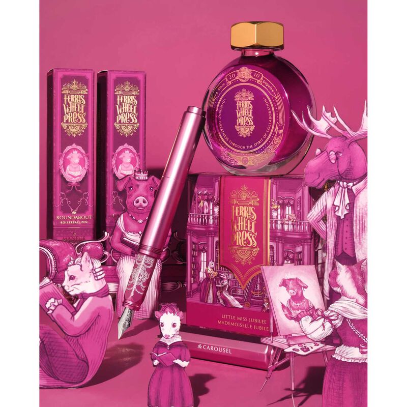 Ferris Wheel Press Fountain Pen Ink - Little Miss Jubilee 38ml image number 3