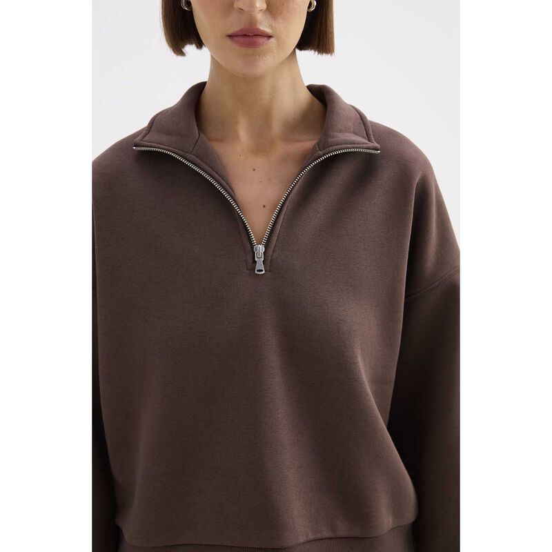 Nude Lucy Carter Zip Up Hoodie image number 2