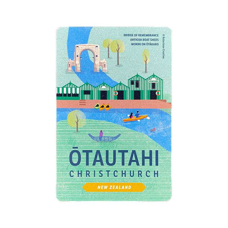 Robertson Creative Otautahi Wooden Fridge Magnets image number 0