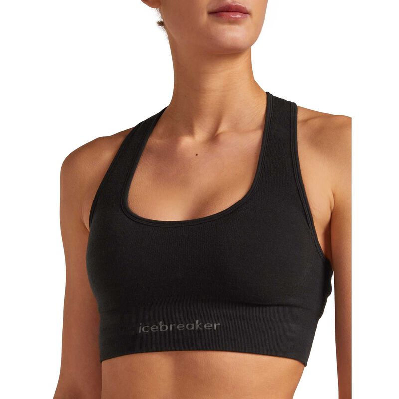 Icebreaker Womens Merino Seamless Active Bra image number 2