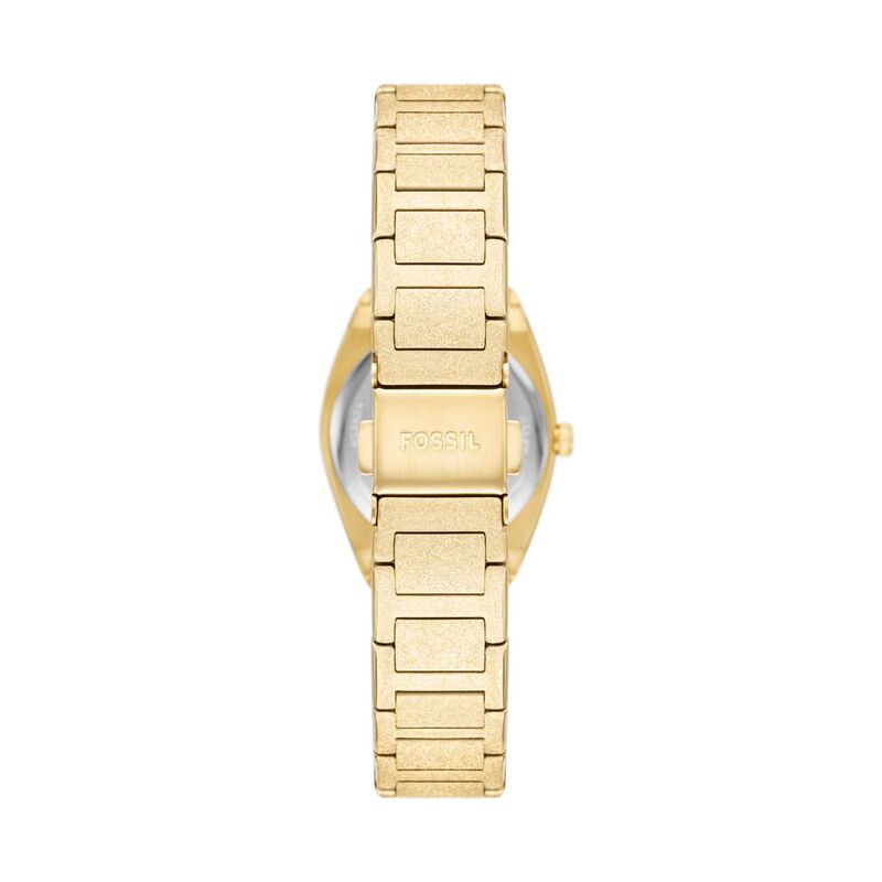 Fossil Everett 27mm Three-Hand Gold-Tone Stainless Steel Watch image number 1