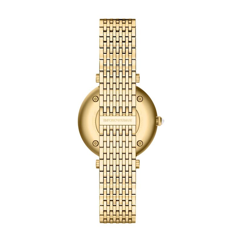 Emporio Armani Archelia Three-Hand Gold-Tone Stainless Steel Watch image number 1