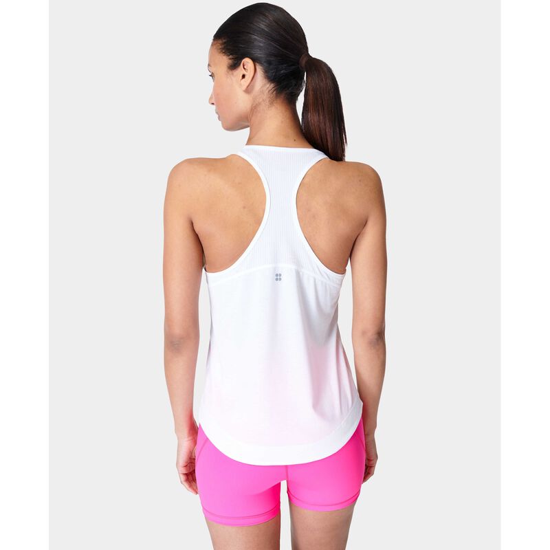 Sweaty Betty Breathe Easy Run Tank Top White image number 1
