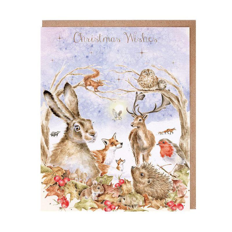 Wrendale Christmas Box of Cards: Winter Wonderlnd image number 1