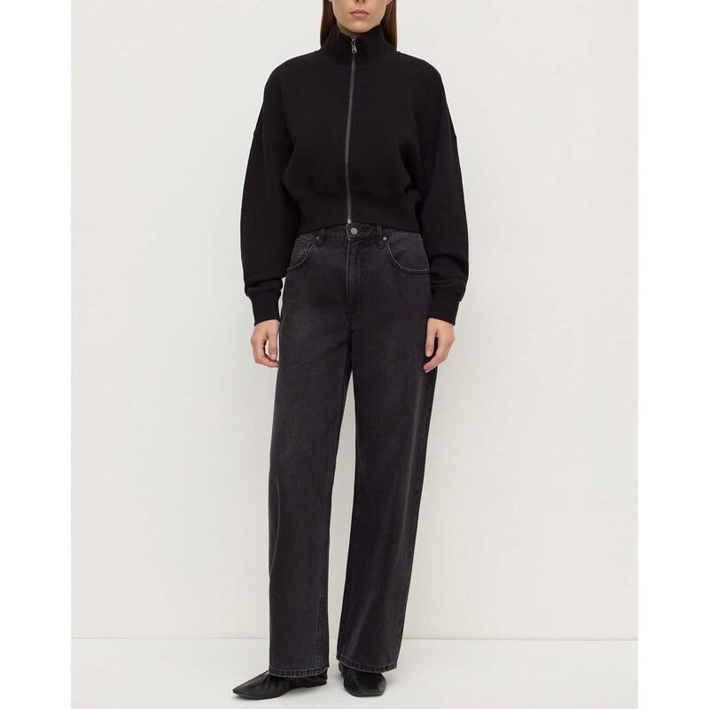 Assembly Label Brushed Cotton Jacket Black image number 3