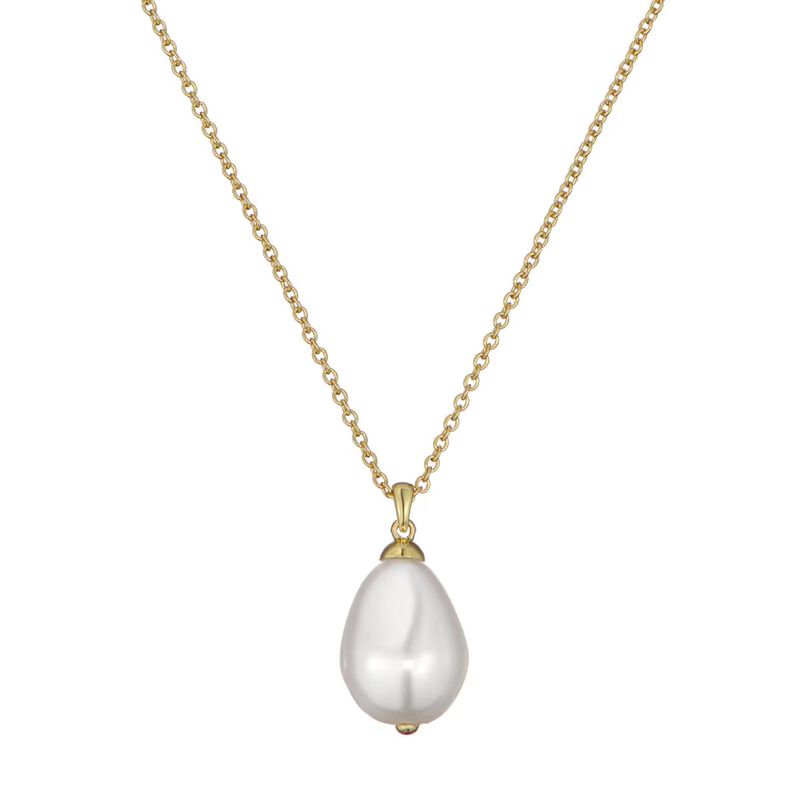 Ted Baker Parmlia Pearly Chain Pendant Necklace image number 0