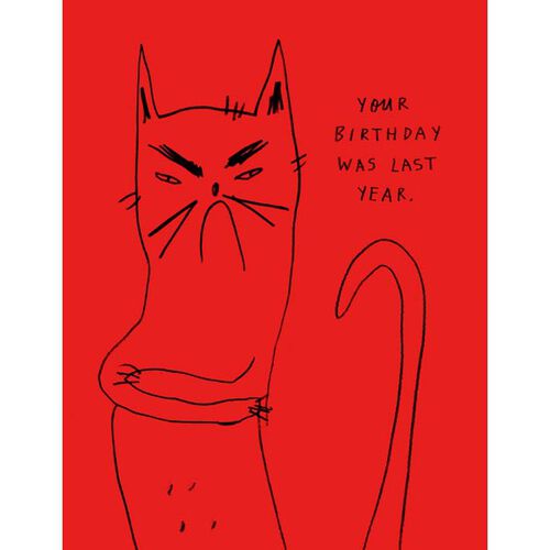 Vevoke Card Bitter Kitty