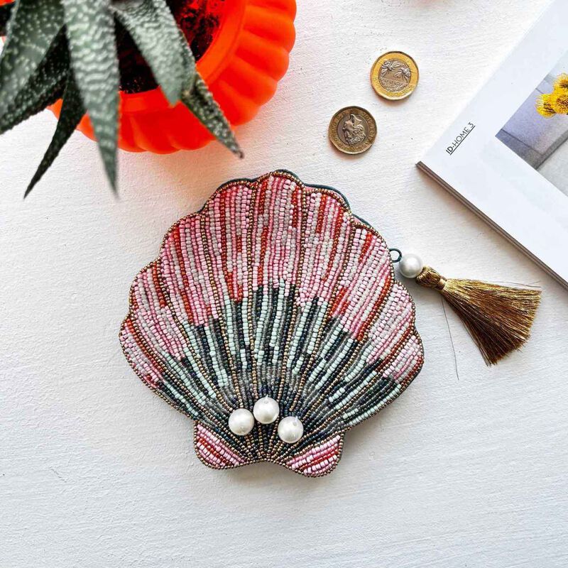 House Of Disaster Tide Sea Shell Purse image number 1