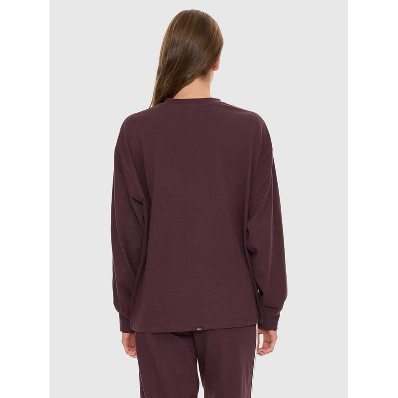 Thrills Off Track Long Sleeve Oversized Tee image number 1