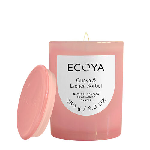 ECOYA Metro Candle Guava & Lychee Sorbet 270g