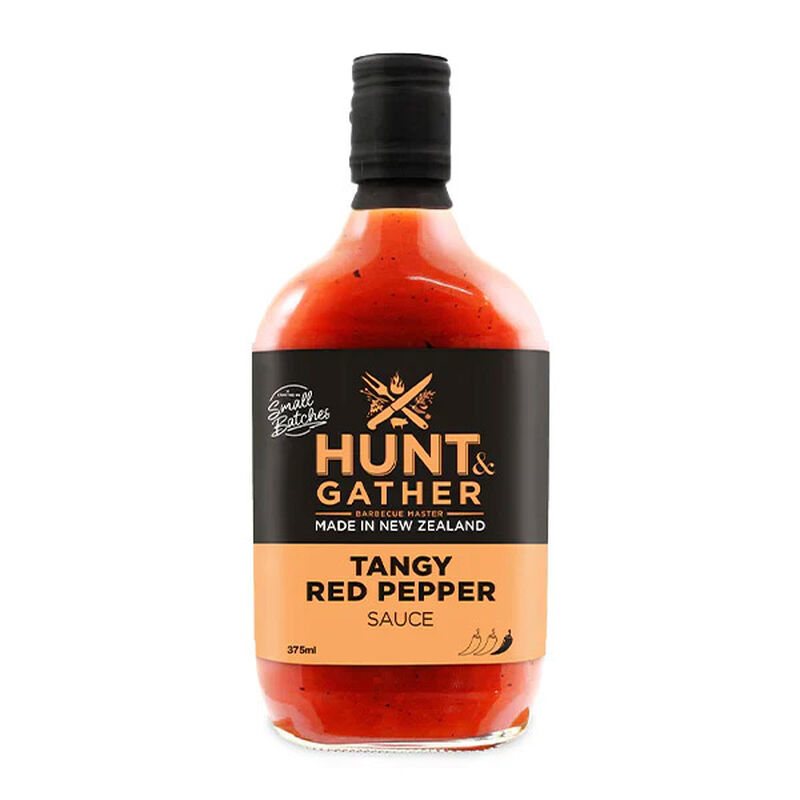 Hunt & Gather Tangy Red Pepper BBQ Sauce 375ml image number 0