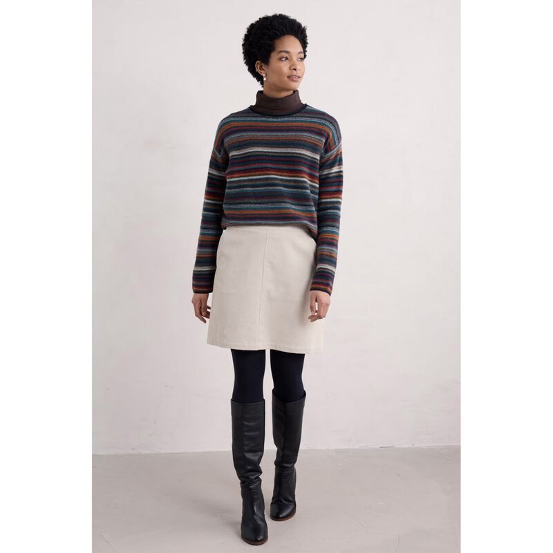 Seasalt Cornwall Fruity Jumper II Ripple Marks Galley Mix image number 3