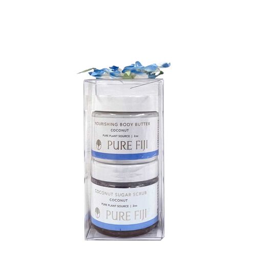 Pure Fiji Mini Body Butter & Sugar Rub Set