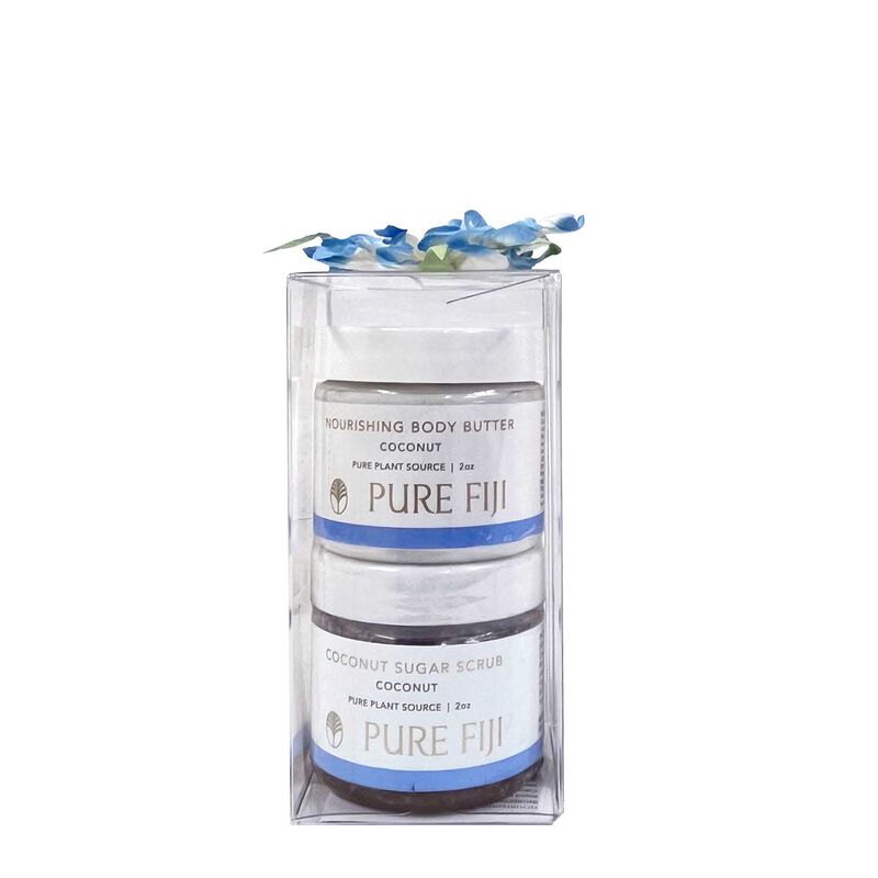 Pure Fiji Mini Body Butter & Sugar Rub Set image number 0