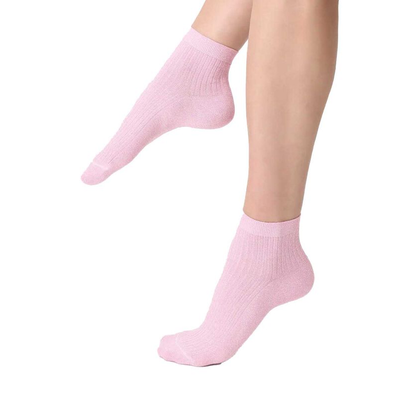 Oroblu Brillant Rib Sneaker Sock image number 0