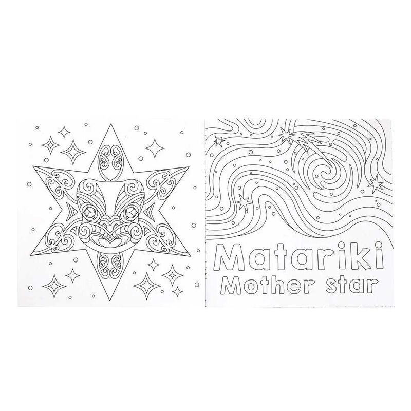 NZ Matariki Colouring Book 32 Pages image number 1
