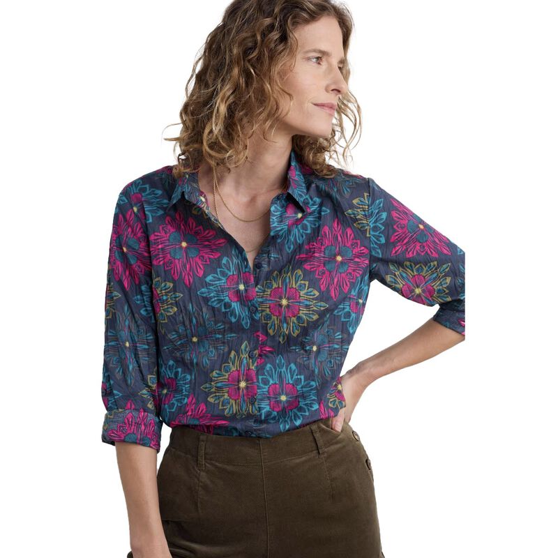 Seasalt Cornwall Larissa Shirt Cut Glass Mix image number 0