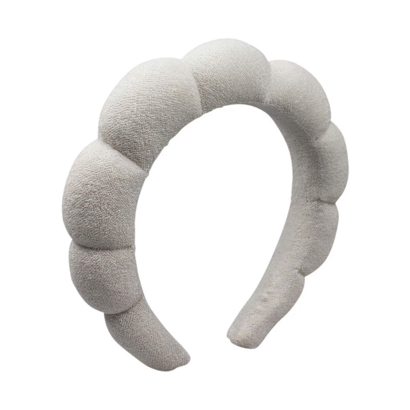 Simply Essential Cosmetic Headband Bubble Grey image number 1