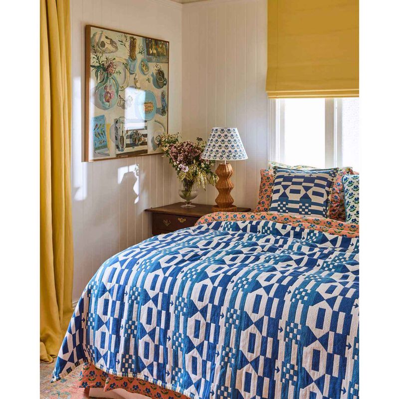 Kip&Co X Anna Spiro Tik Tak Woven Throw image number 1