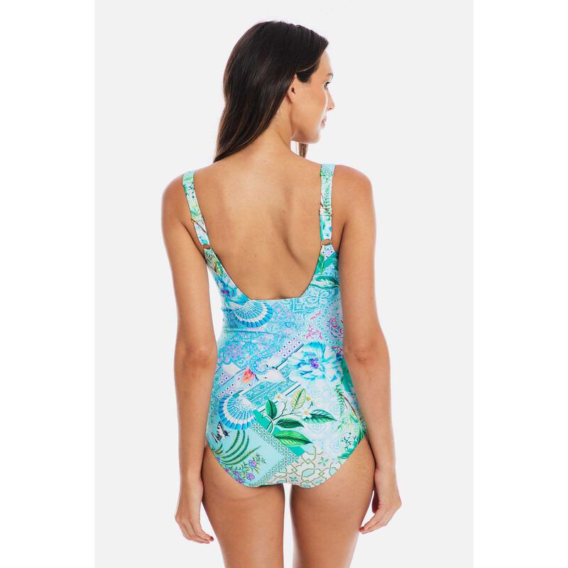 Togs Square Neck Swimsuit image number 1