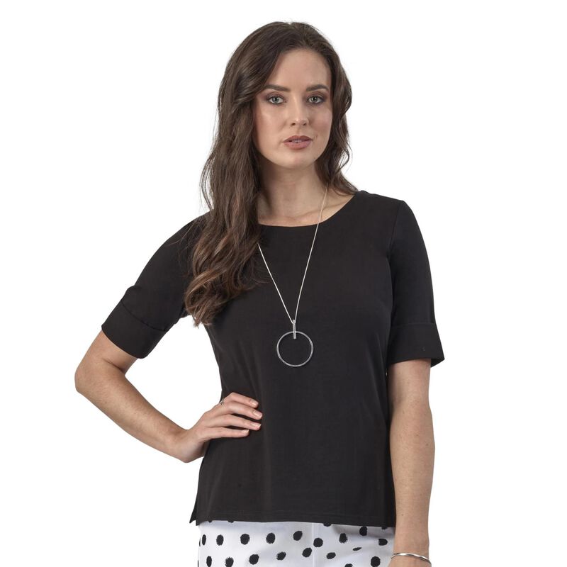 Vassalli Boat Neck Top image number 0