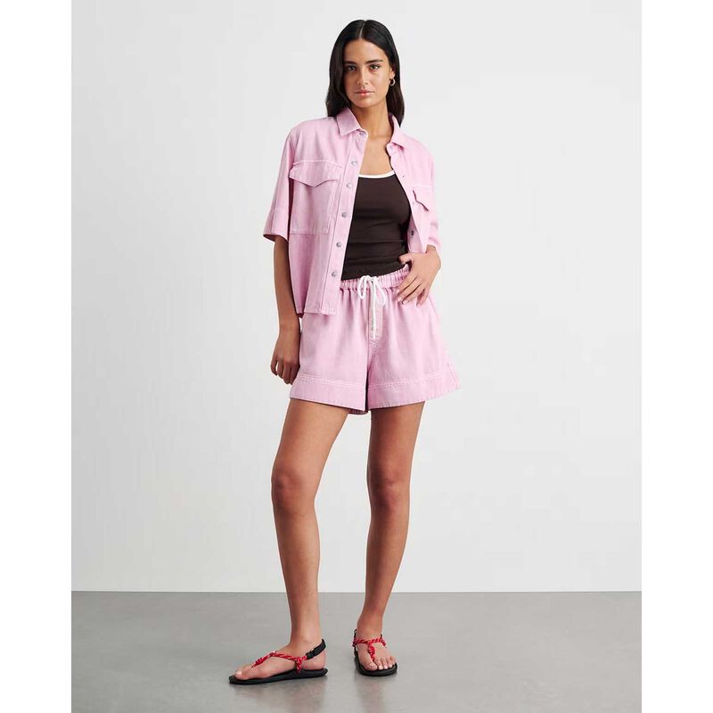 JAG Loe Denim Pull On Short image number 7