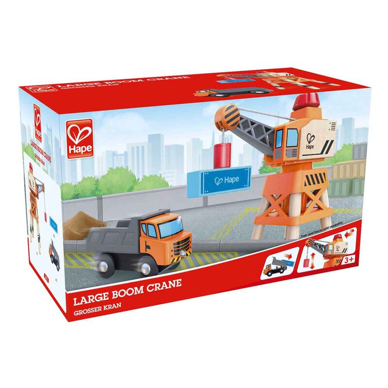 Hape Large Boom Crane image number 2
