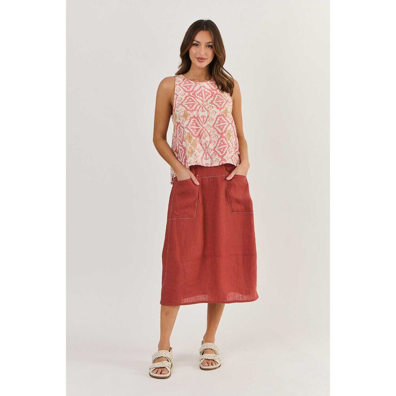 Naturals By O & J Ikat Singlet image number 3