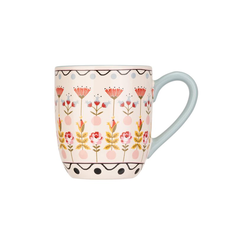 Cath Kidston Painted Table Breakfast Mug Blue image number 0