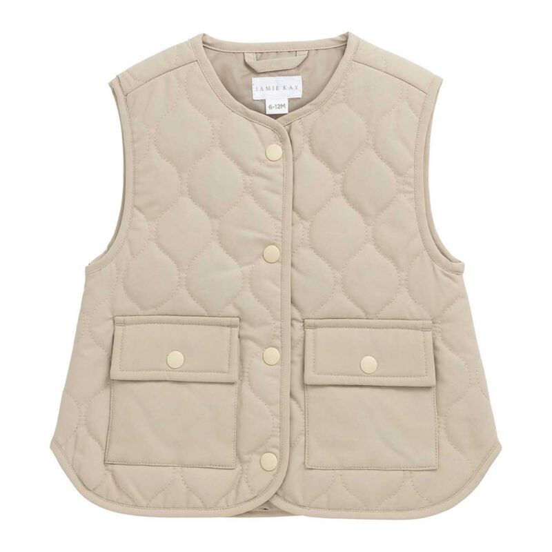 Jamie Kay Arie Puffer Vest 6M-2Y image number 0