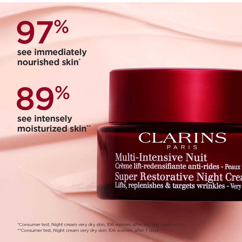 Clarins Super Restorative Night Cream - Dry Skin image number 1