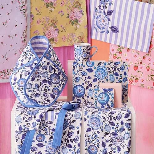 Cath Kidston Strawberry Garden Blue Mollie Mug
