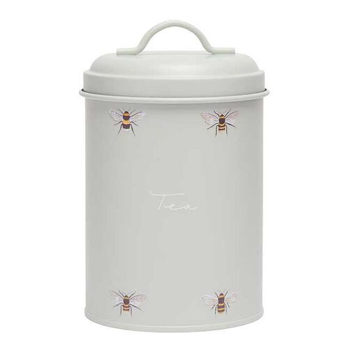 Sophie Allport Storage Tin - Tea - Bees - Green