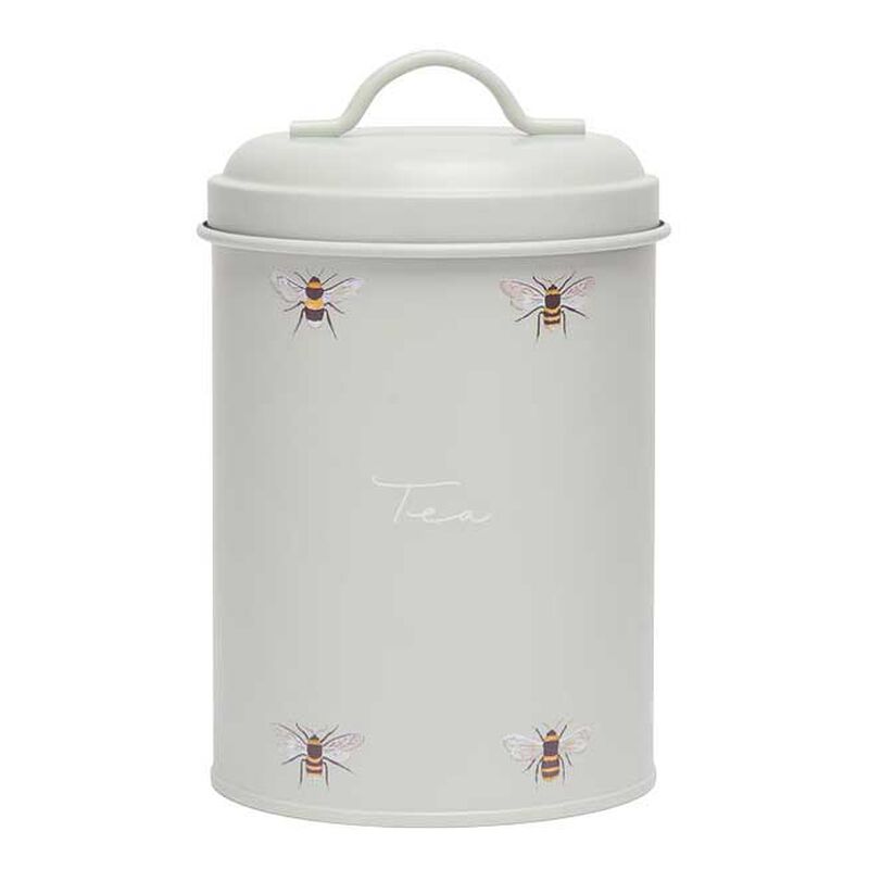 Sophie Allport Storage Tin - Tea - Bees - Green image number 0