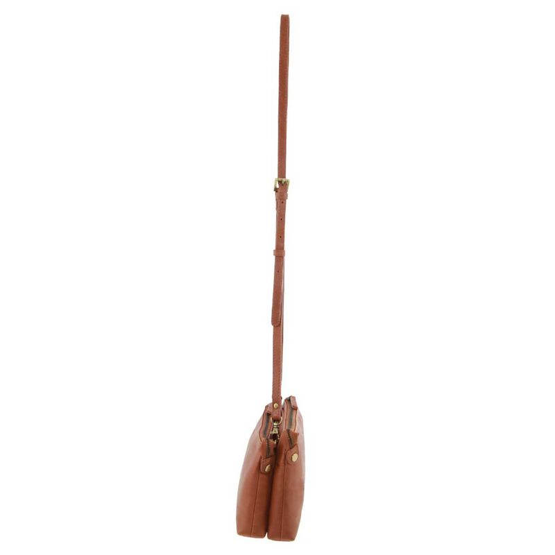 Pierre Cardin Ladies Leather Crossbody Bag image number 2