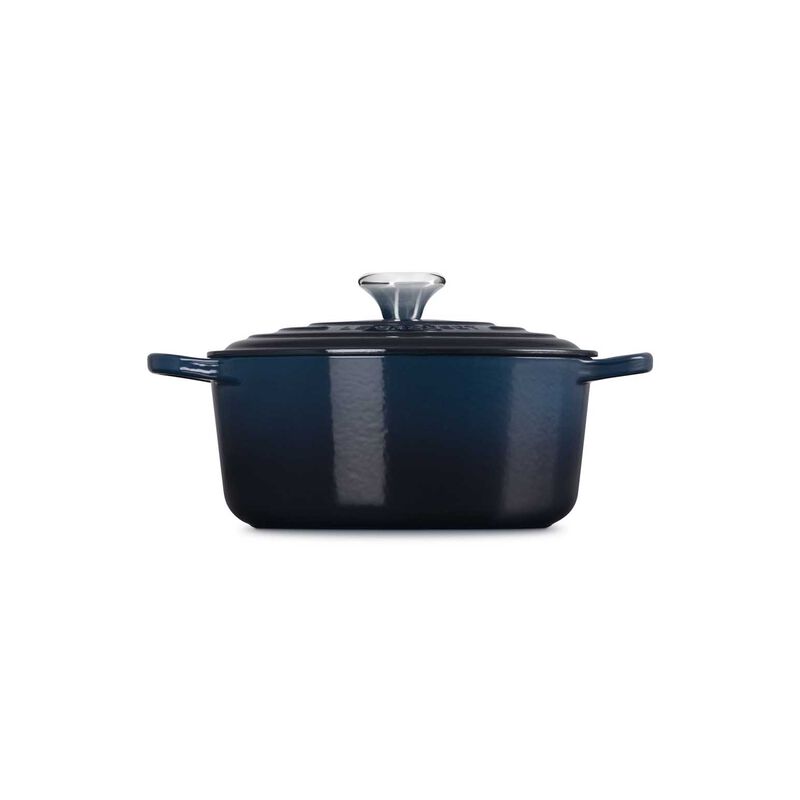 Le Creuset Cast Iron Round Casserole 24cm - Nuit image number 2