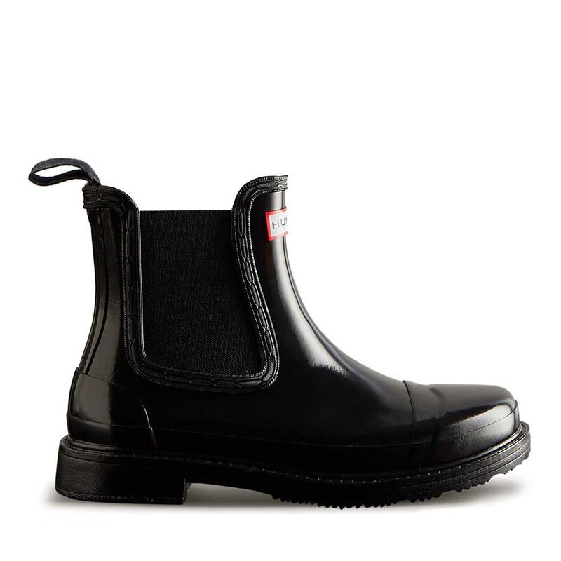 Hunter Chelsea Commando Gloss Boot image number 0