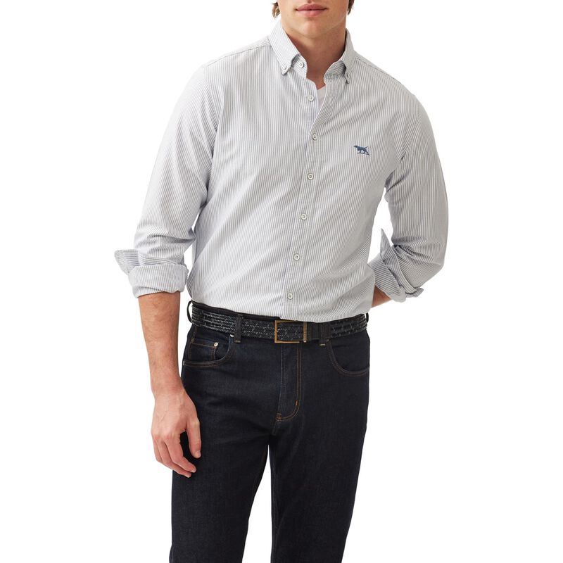 Rodd & Gunn Oxford Lakeside Stripe Shirt image number 11