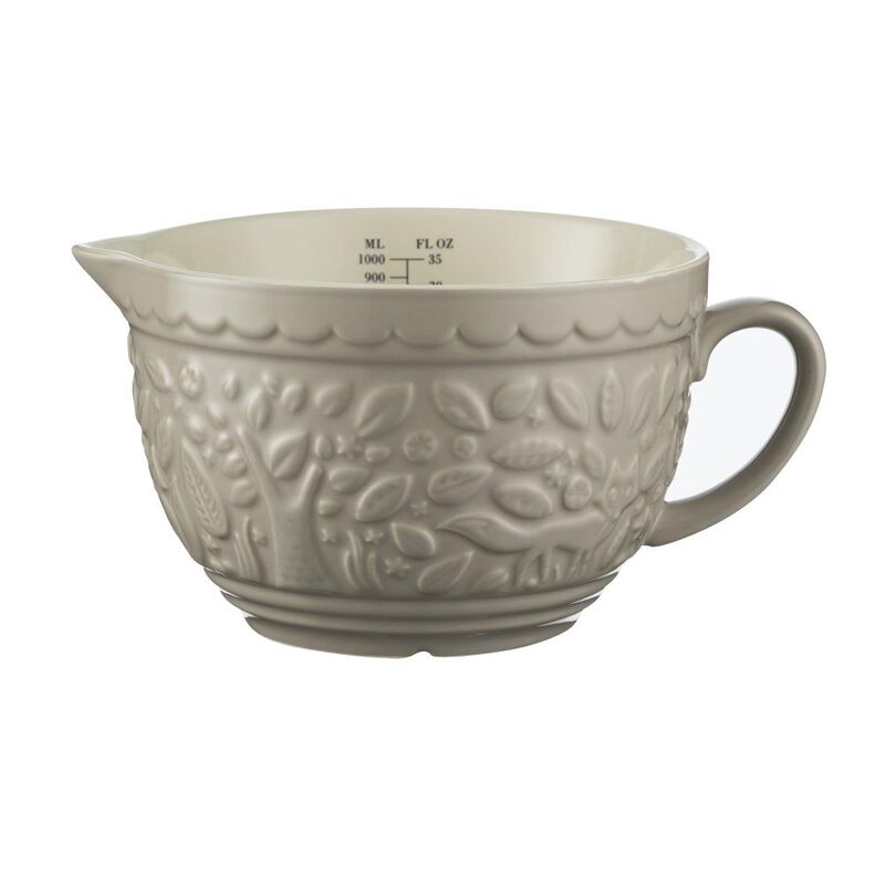 Mason Cash In The Forest 1 Litre Measuring Jug - Stone image number 0
