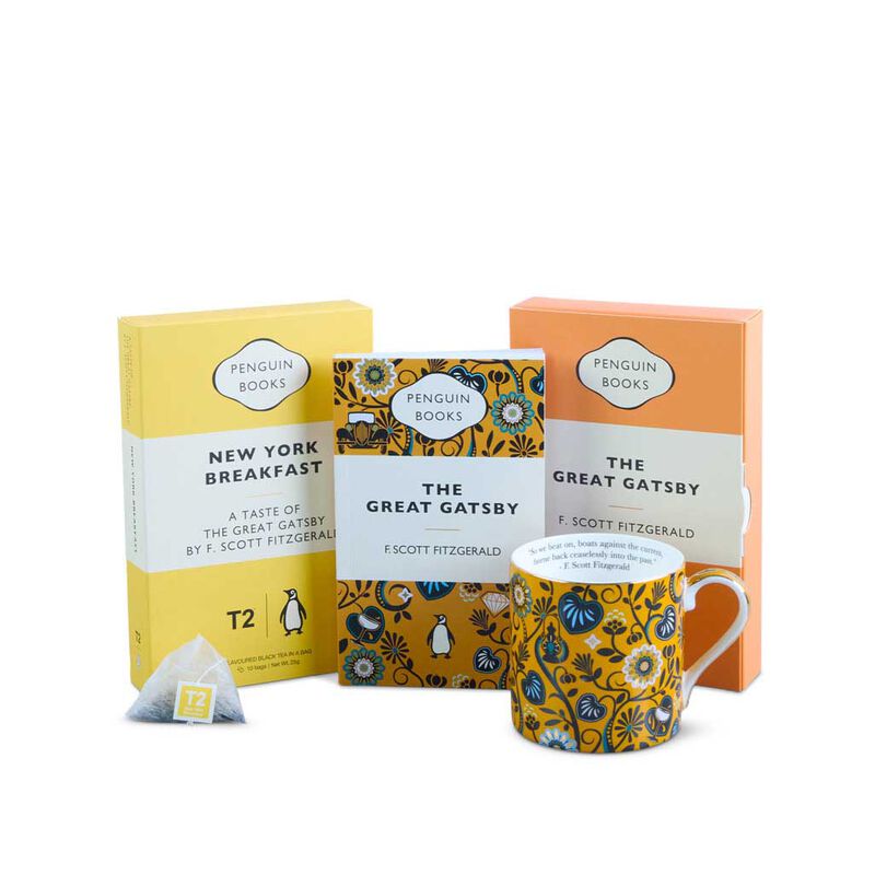 T2 x Penguin - Tea & Books: The Great Gatsby General Fiction Gift Pack image number 1